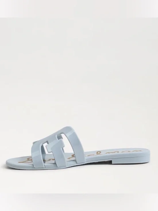 Sam Edelman Women’s Bay Jelly Slide Sandals Cape Blue Size-9 NIB - Picture 4 of 9